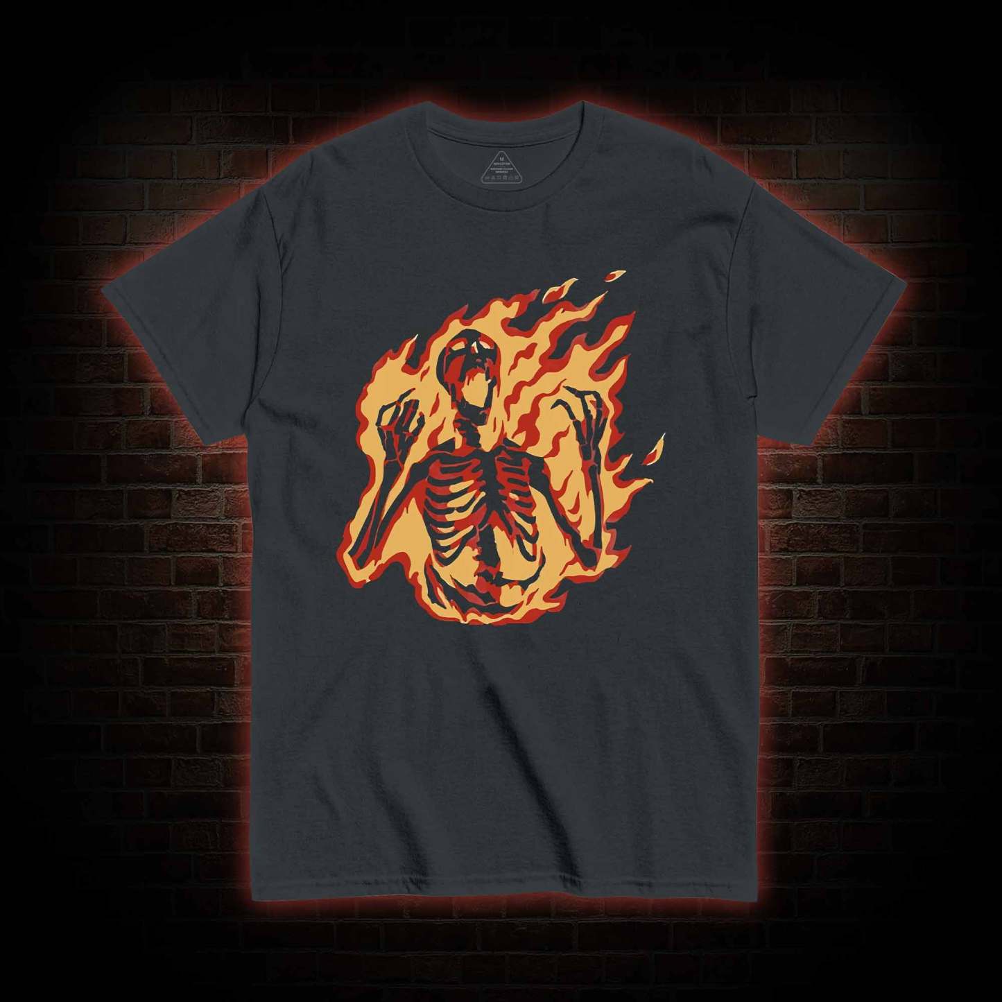 Burning Skeleton T-shirt