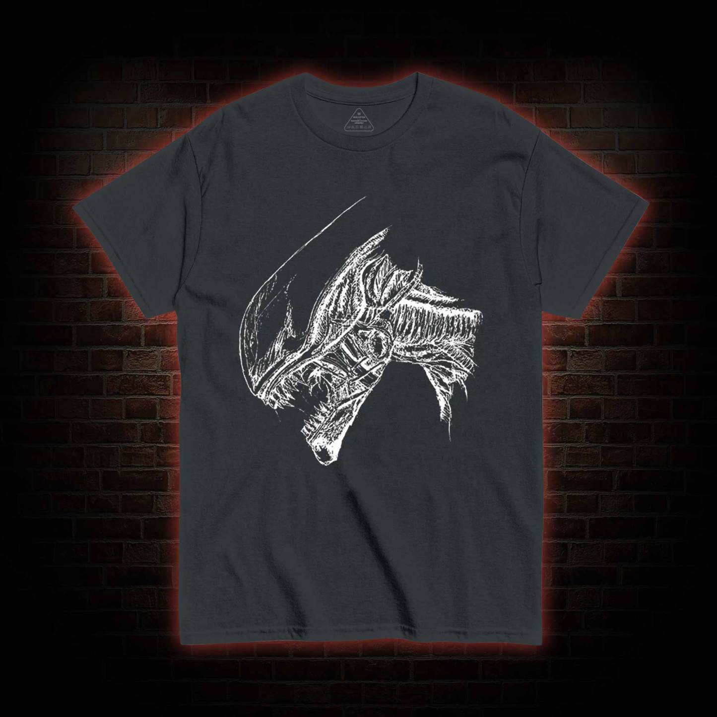 Aliens Head T-shirt 