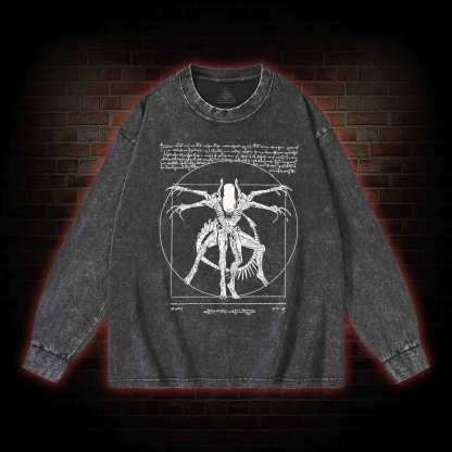 Alien Washed Long-Sleeve T-shirt