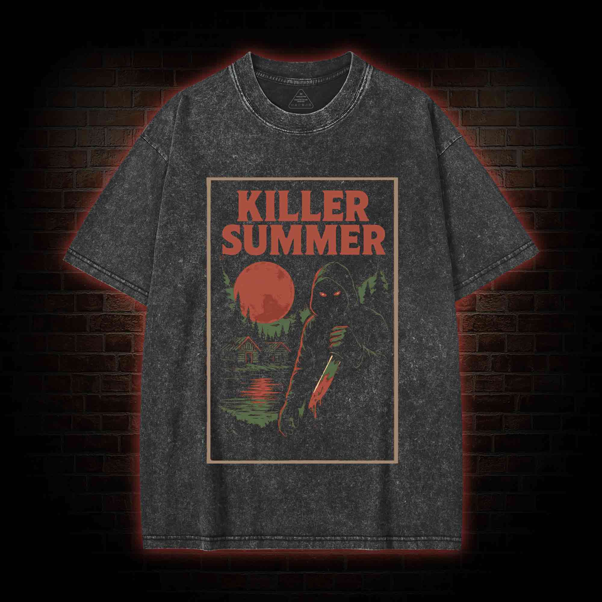 Killer Summer Washed T-shirt