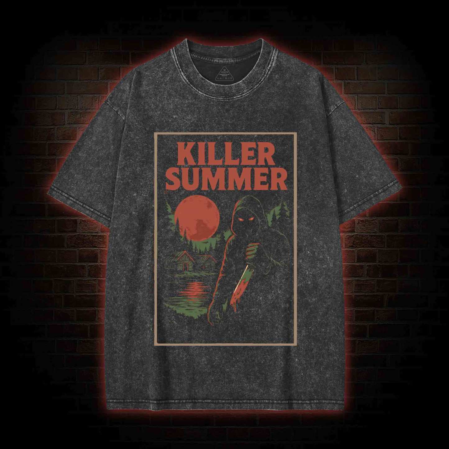 Killer Summer Washed T-shirt