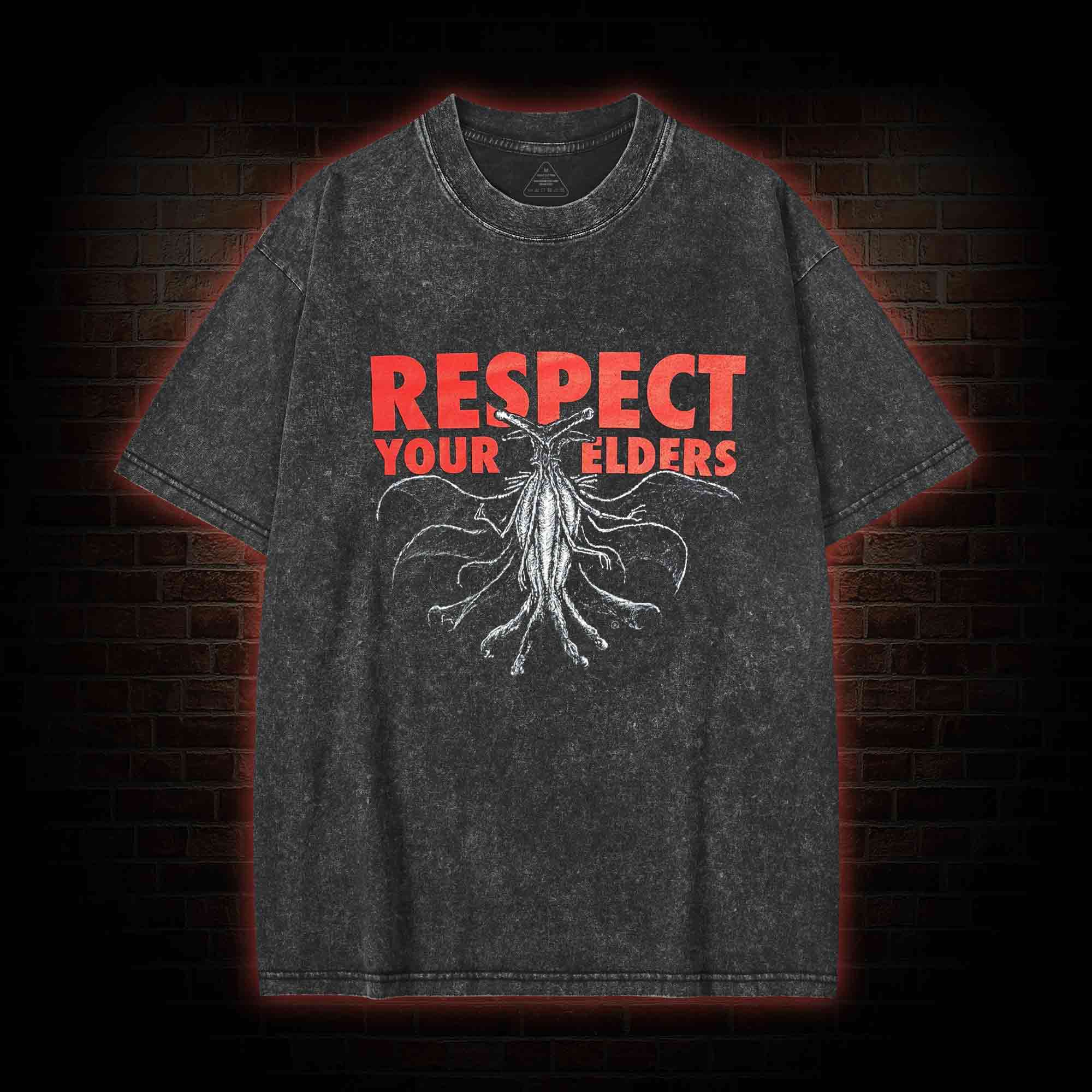 Respect Your Elders Washed T-shirt