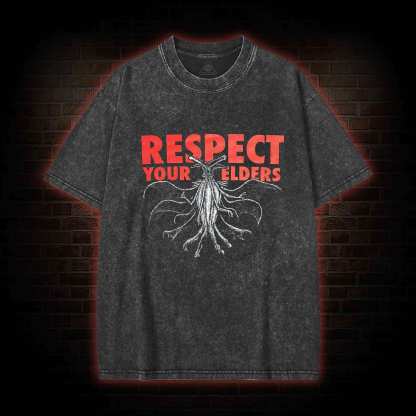 Respect Your Elders Washed T-shirt
