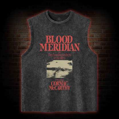 Blood Meridian Retro Washed Tank Top