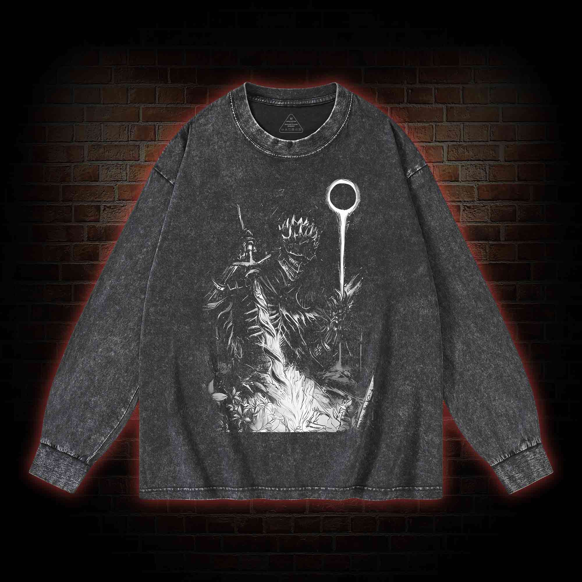 The Final one Washed Long-Sleeve T-shirt