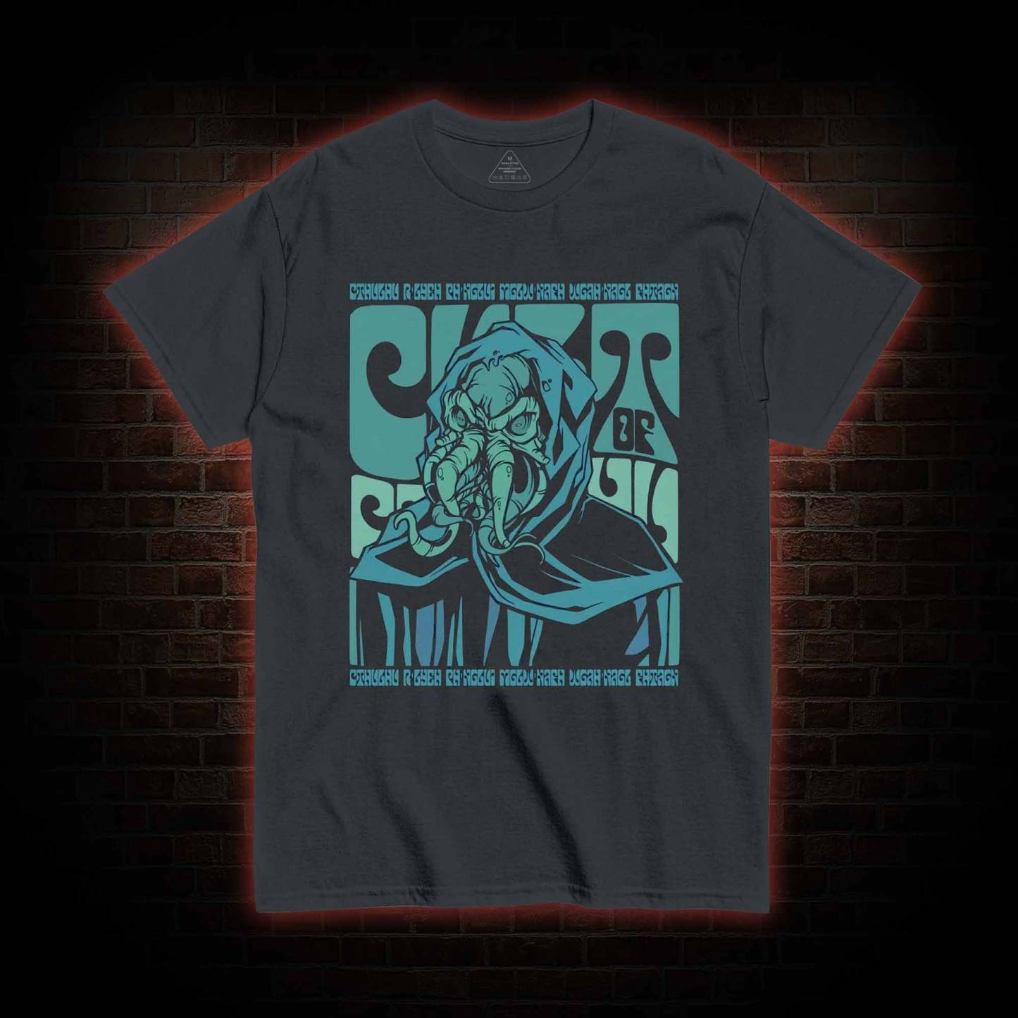 Cult of Cthulhu Retro T-shirt 