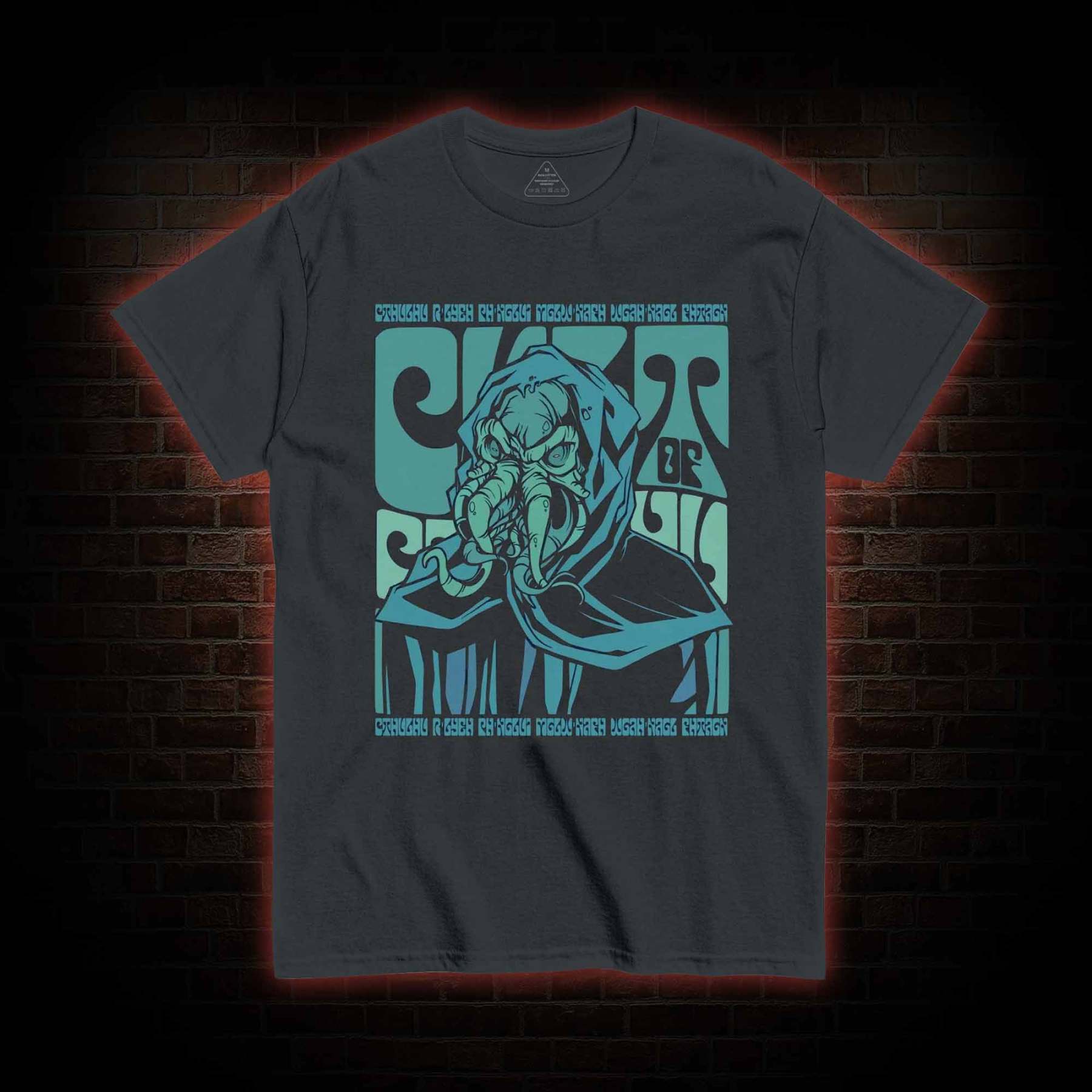 Cult of Cthulhu Retro T-shirt 