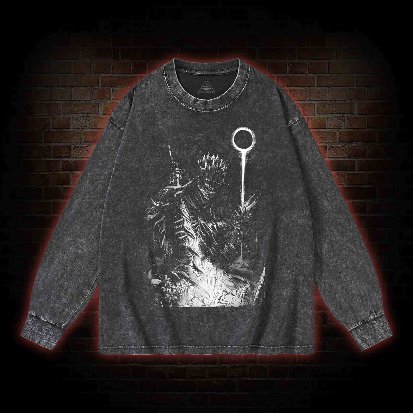 The Final one Washed Long-Sleeve T-shirt