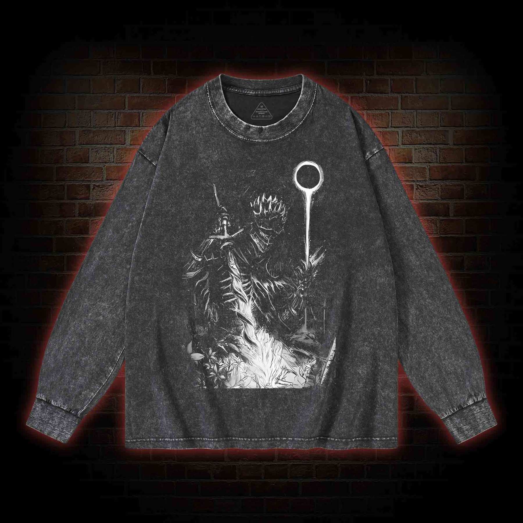 The Final one Washed Long-Sleeve T-shirt