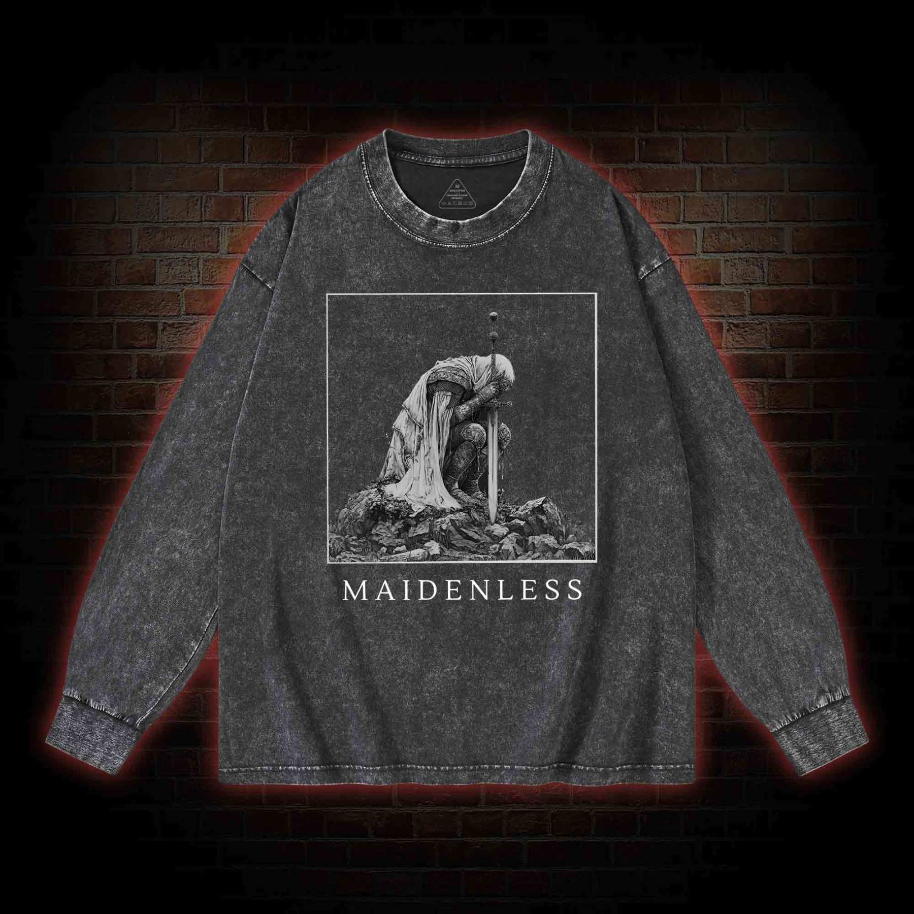 Maidenless Washed Long-Sleeve T-shirt