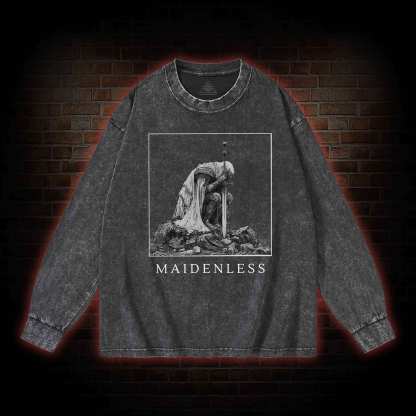 Maidenless Washed Long-Sleeve T-shirt