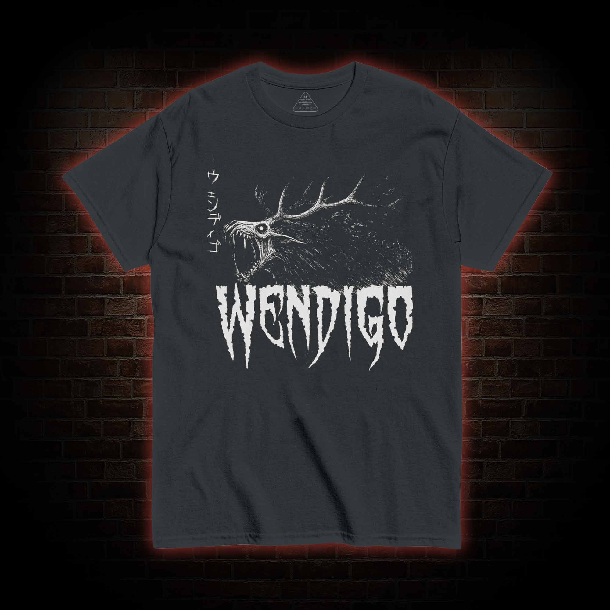 Wendigo Scary Monster T-shirt