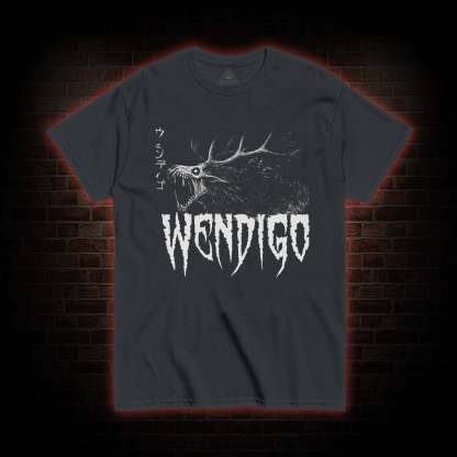 Wendigo Scary Monster T-shirt