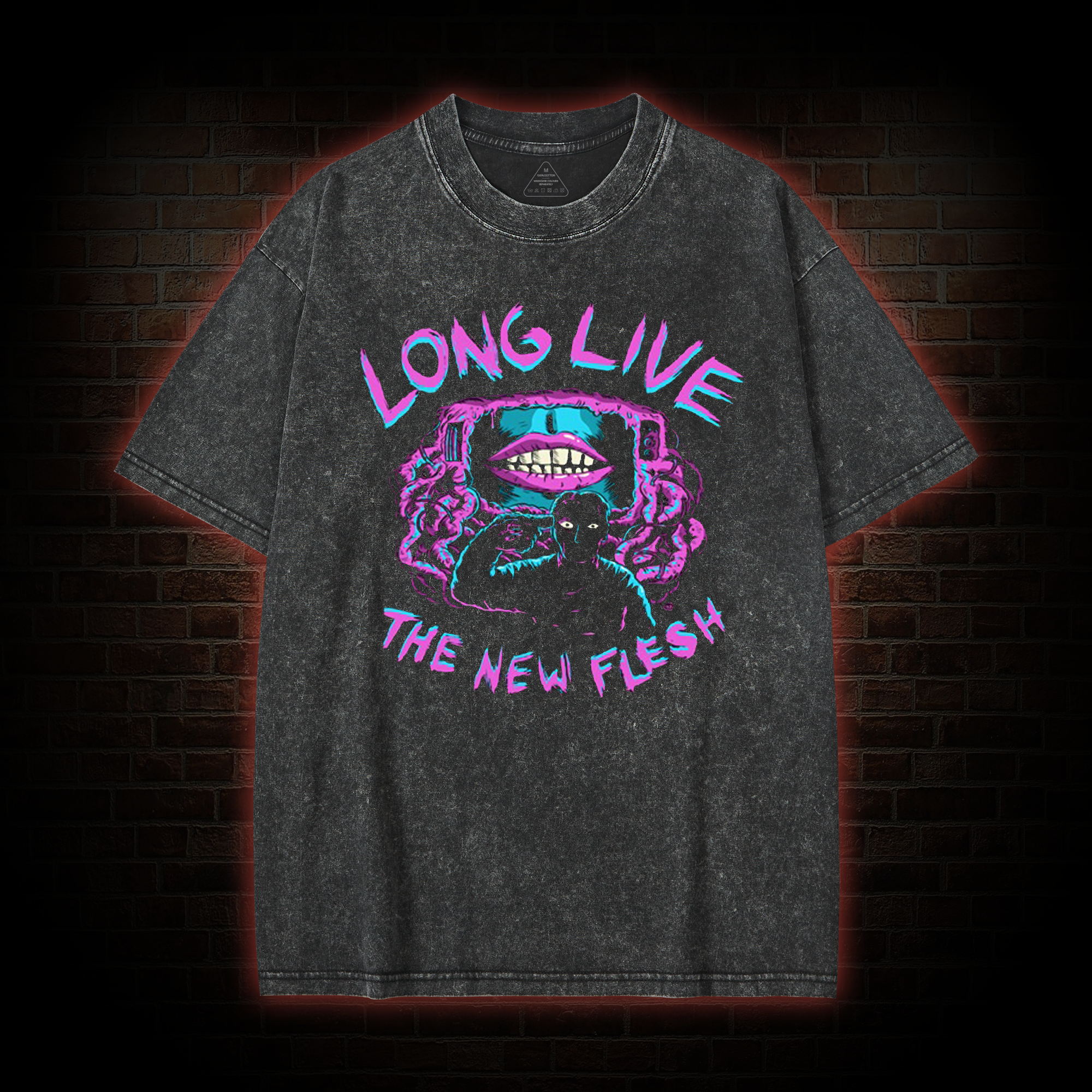 Destroy Your Body Washed T-shirt