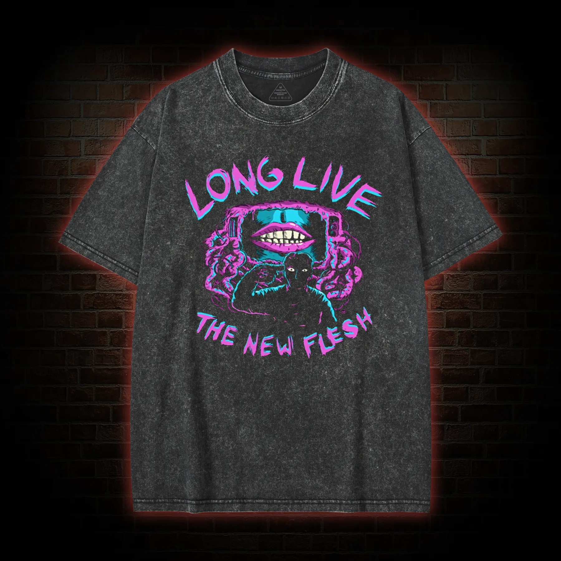 Destroy Your Body Washed T-shirt