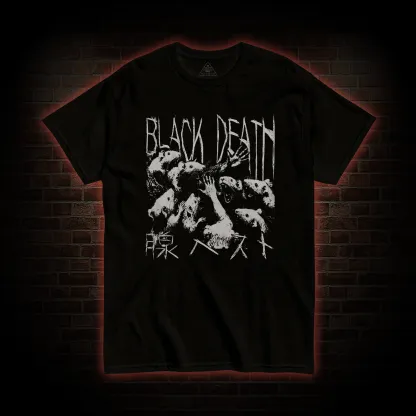 Black Death Rat T-shirt 