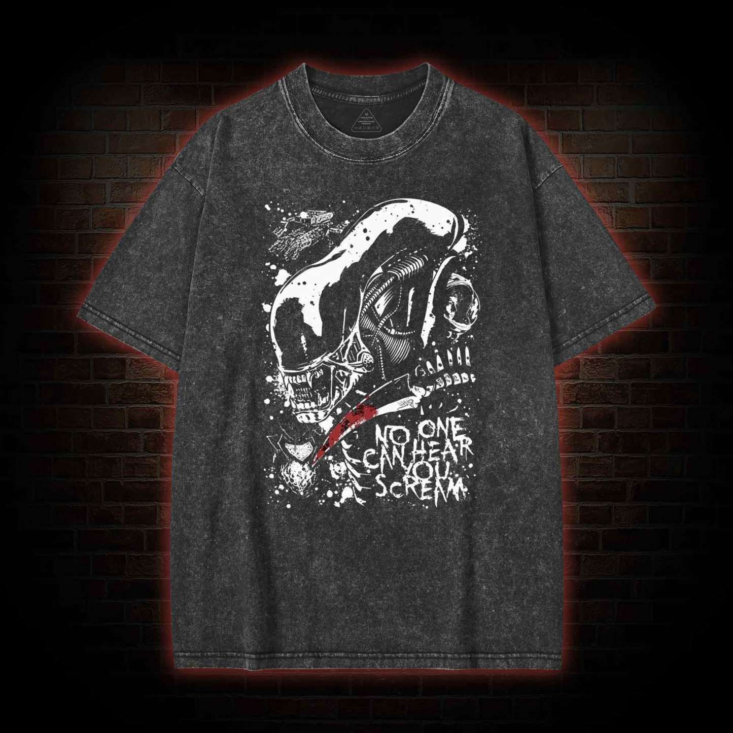 No One Can Hear Your Scream Washed T-shirt