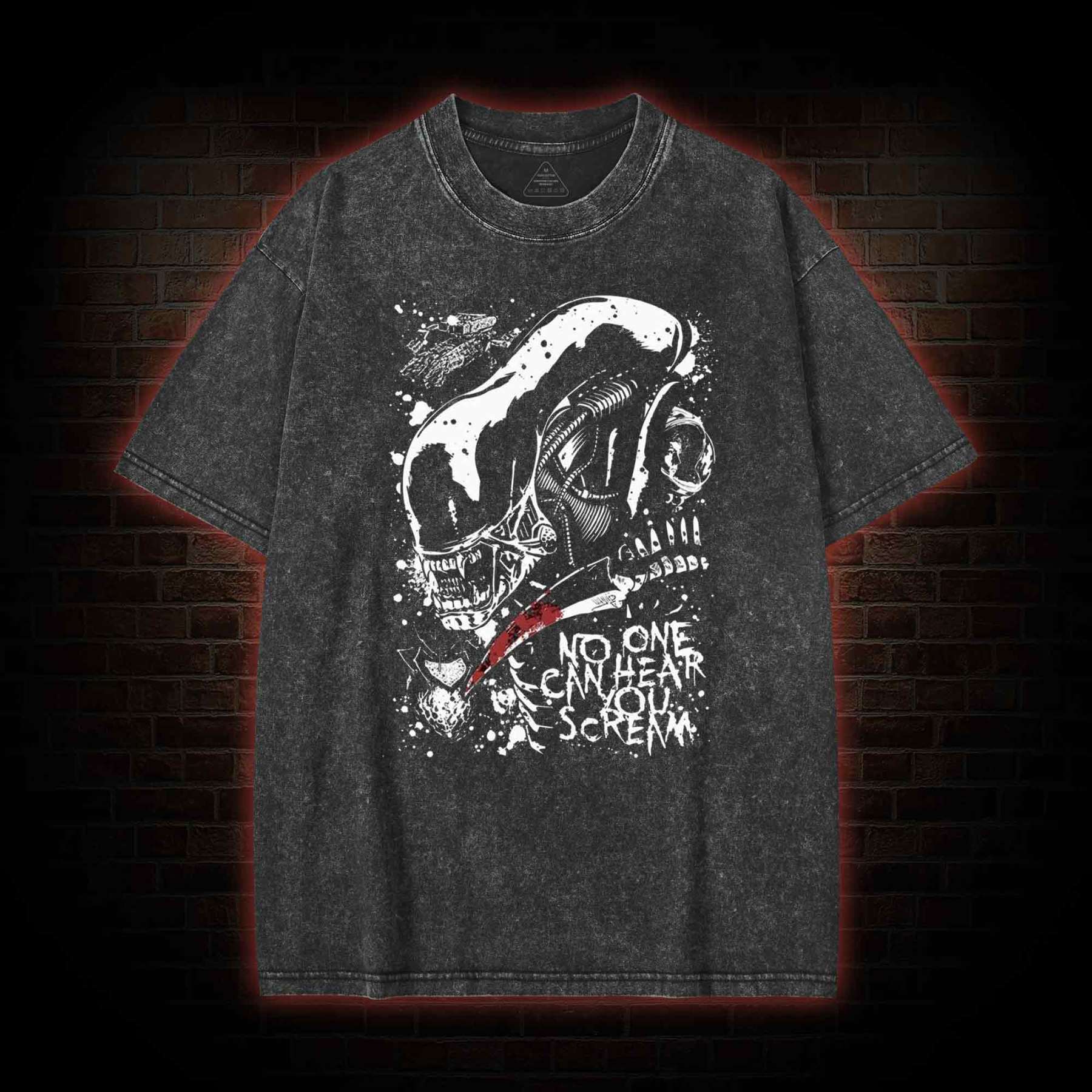 No One Can Hear Your Scream Washed T-shirt