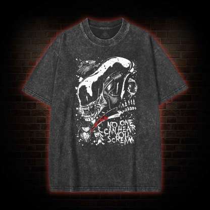 No One Can Hear Your Scream Washed T-shirt