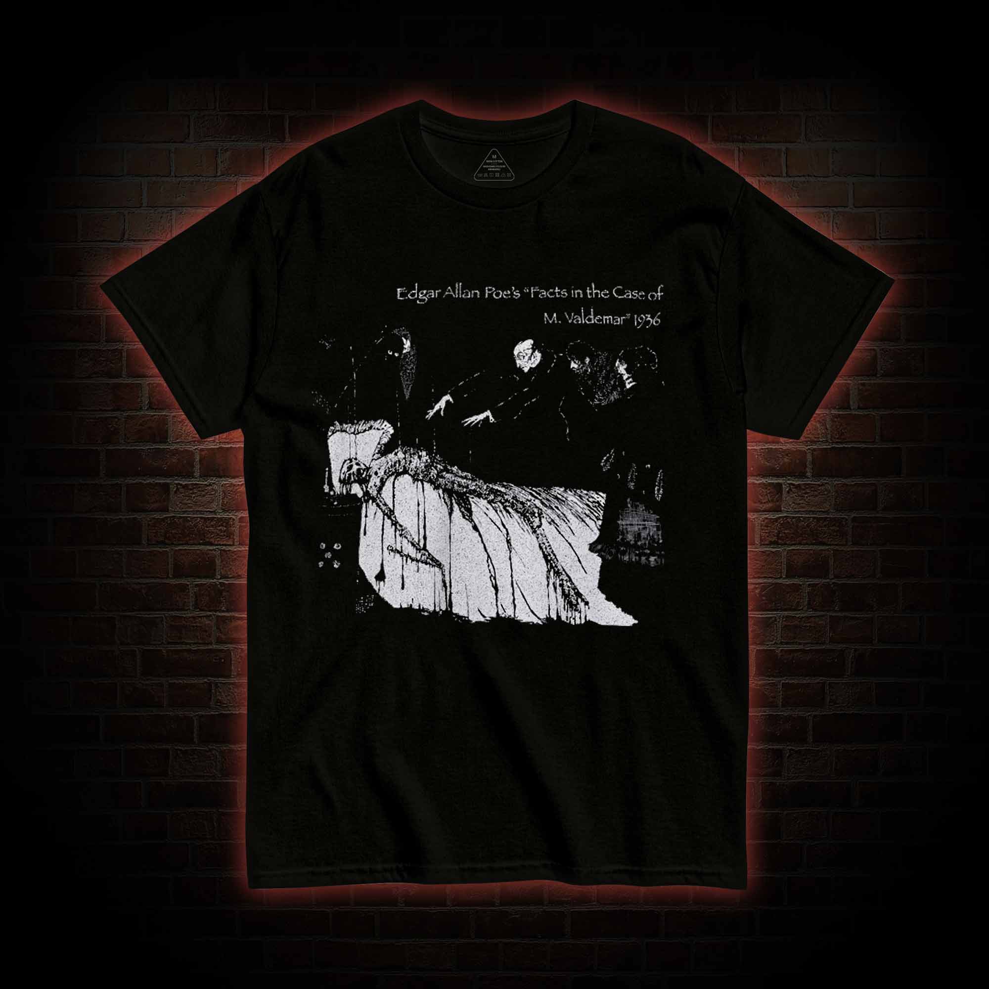 The Facts in the Case of M. Valdemar T-shirt