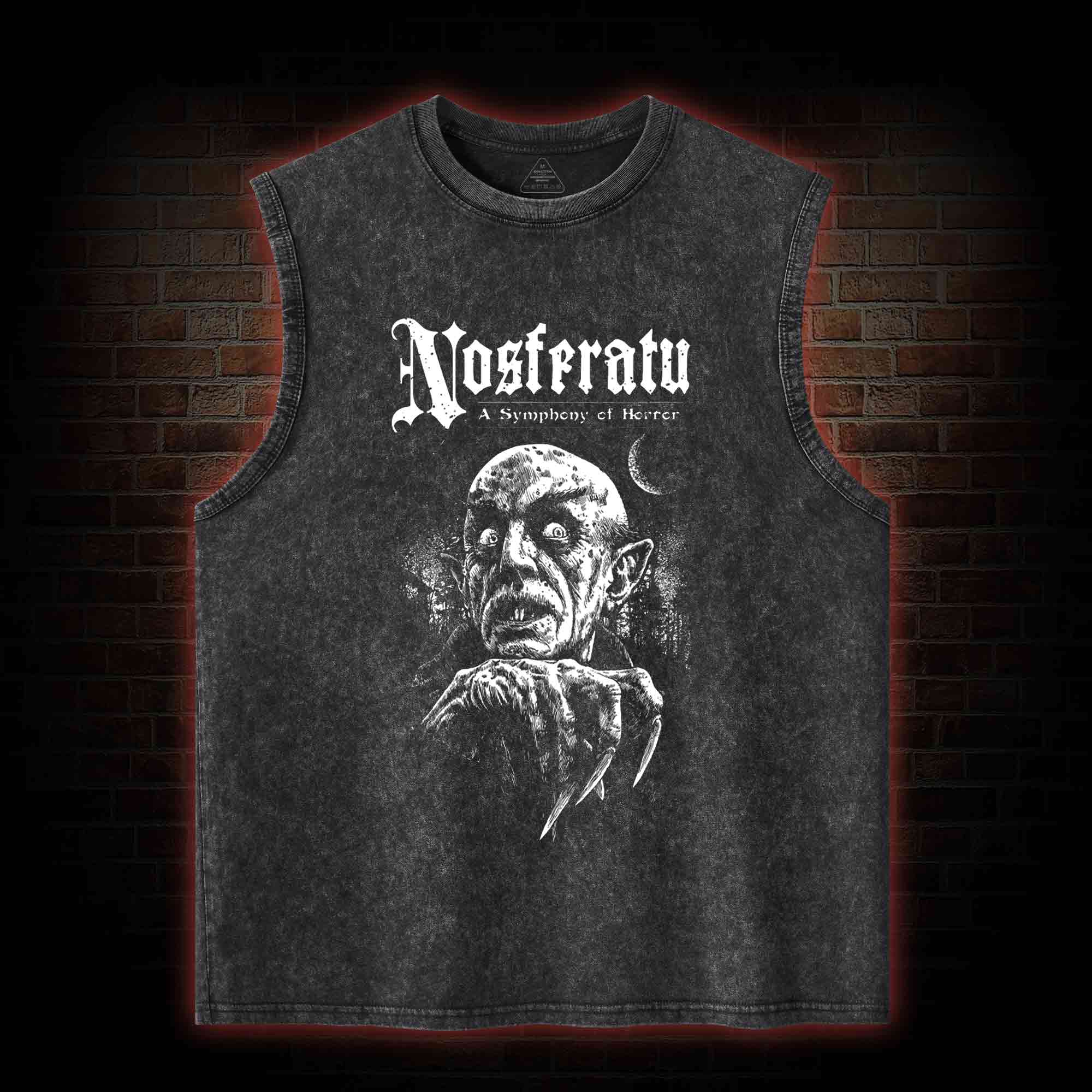 Nosferatu: A Symphony of Horror Washed Tank Top