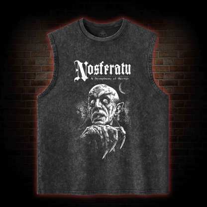 Nosferatu: A Symphony of Horror Washed Tank Top