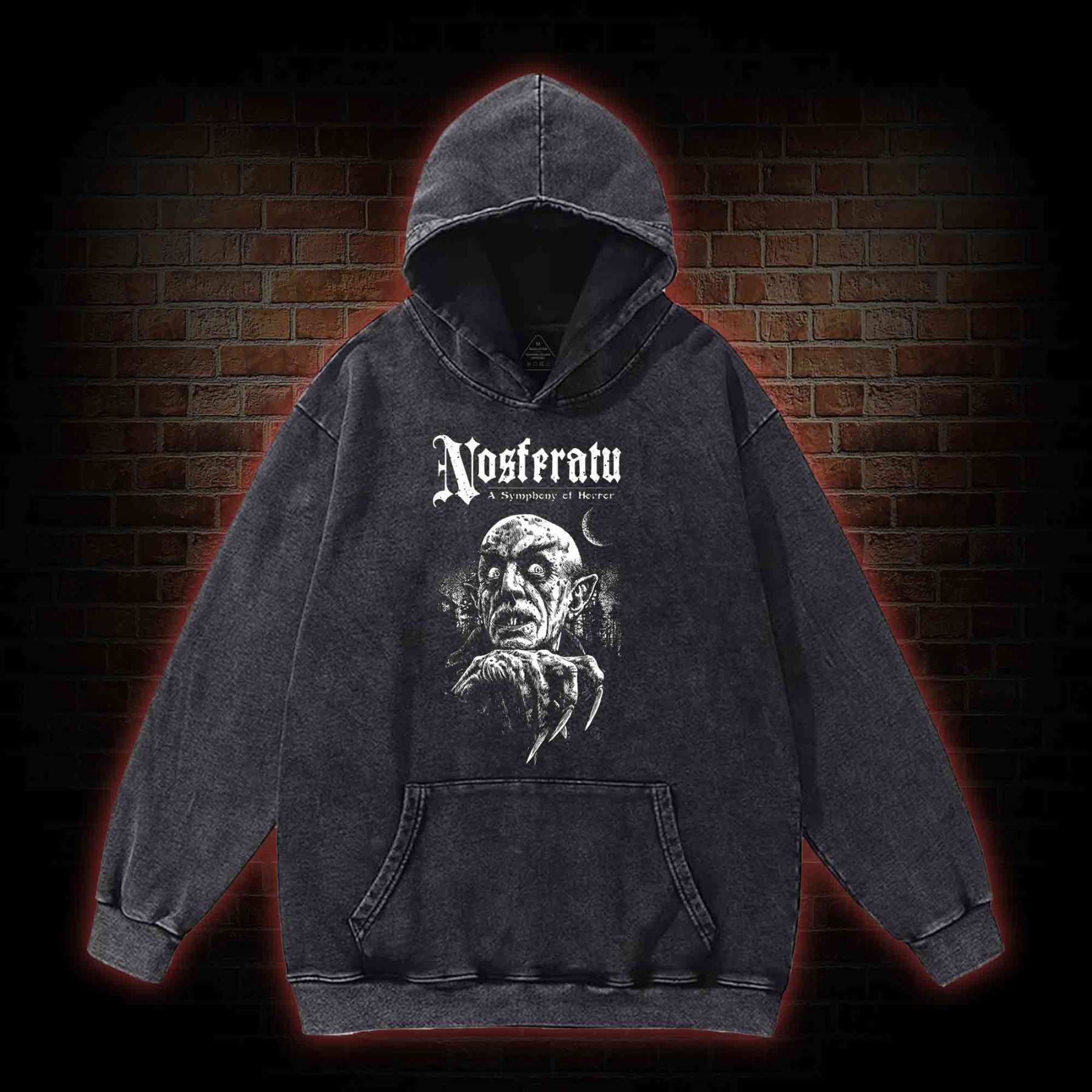 Nosferatu: A Symphony of Horror Washed Hoodie