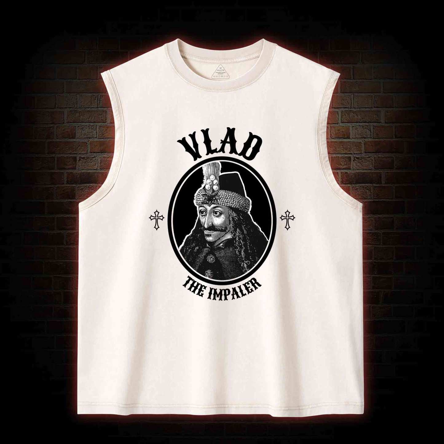 Vlad The Impaler Washed Tank Top