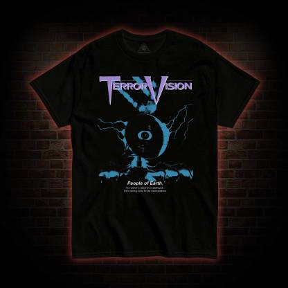 Satellite Dish Alien Terror T-shirt