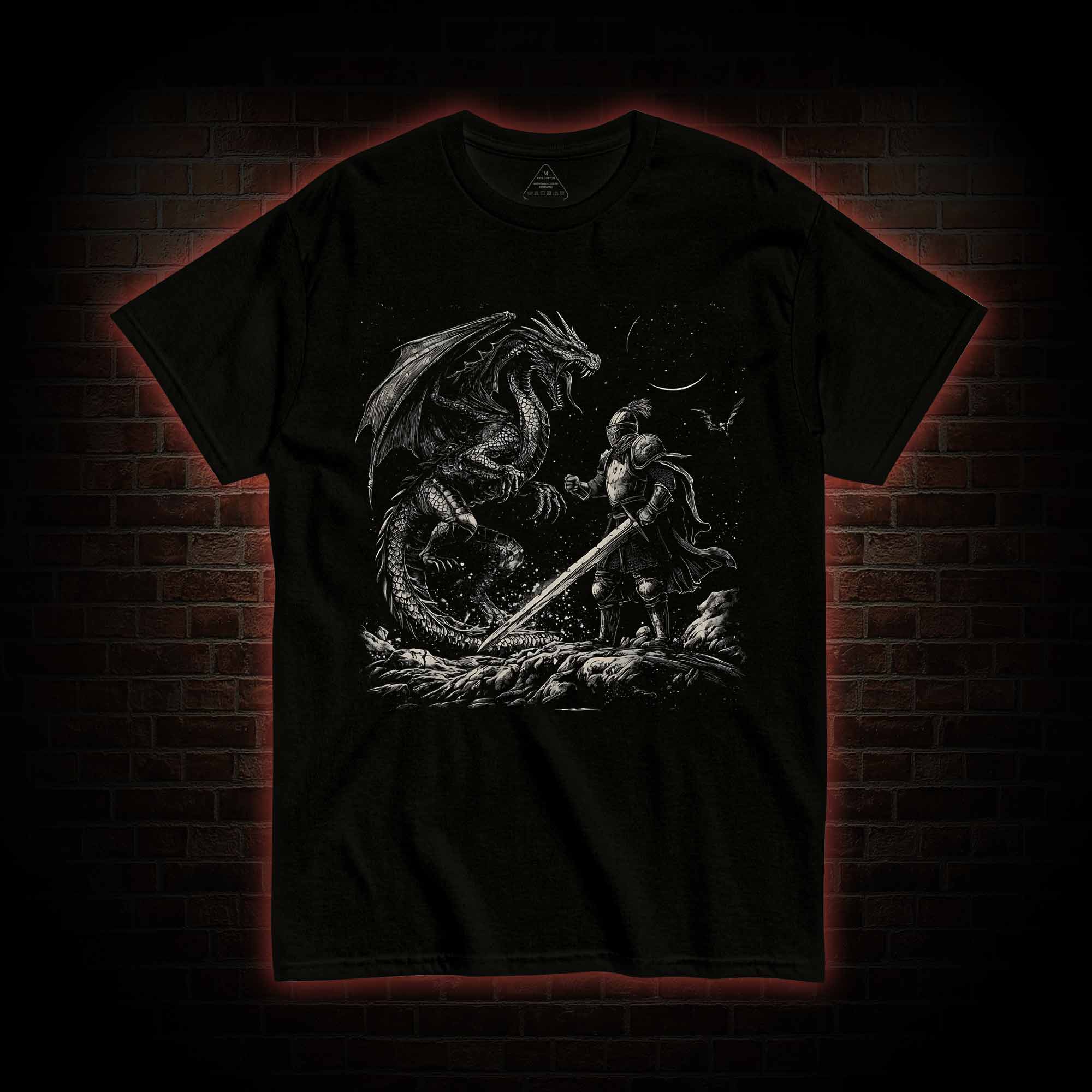 Dragon and Knight T-shirt
