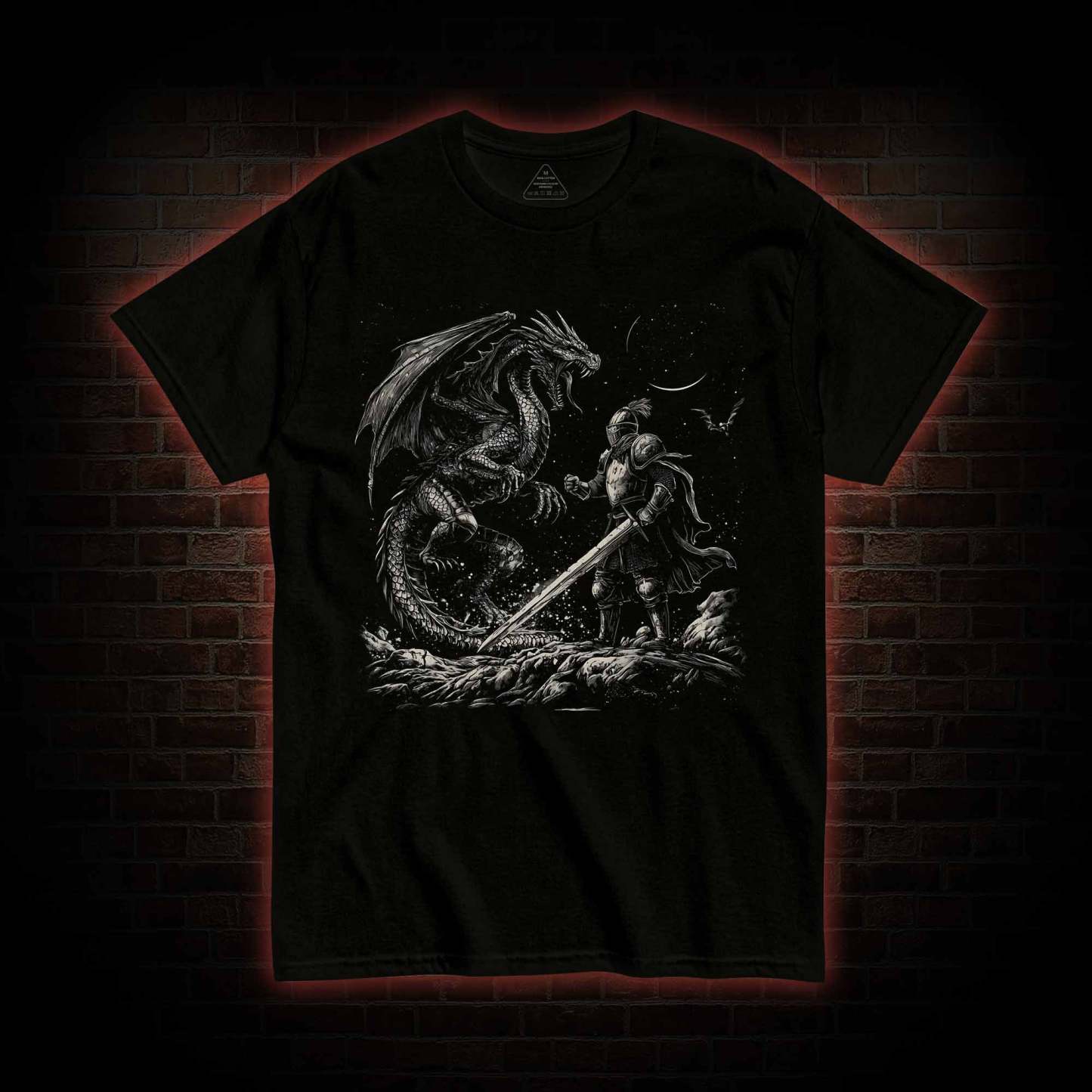 Dragon and Knight T-shirt