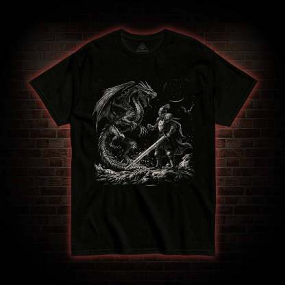 Dragon and Knight T-shirt