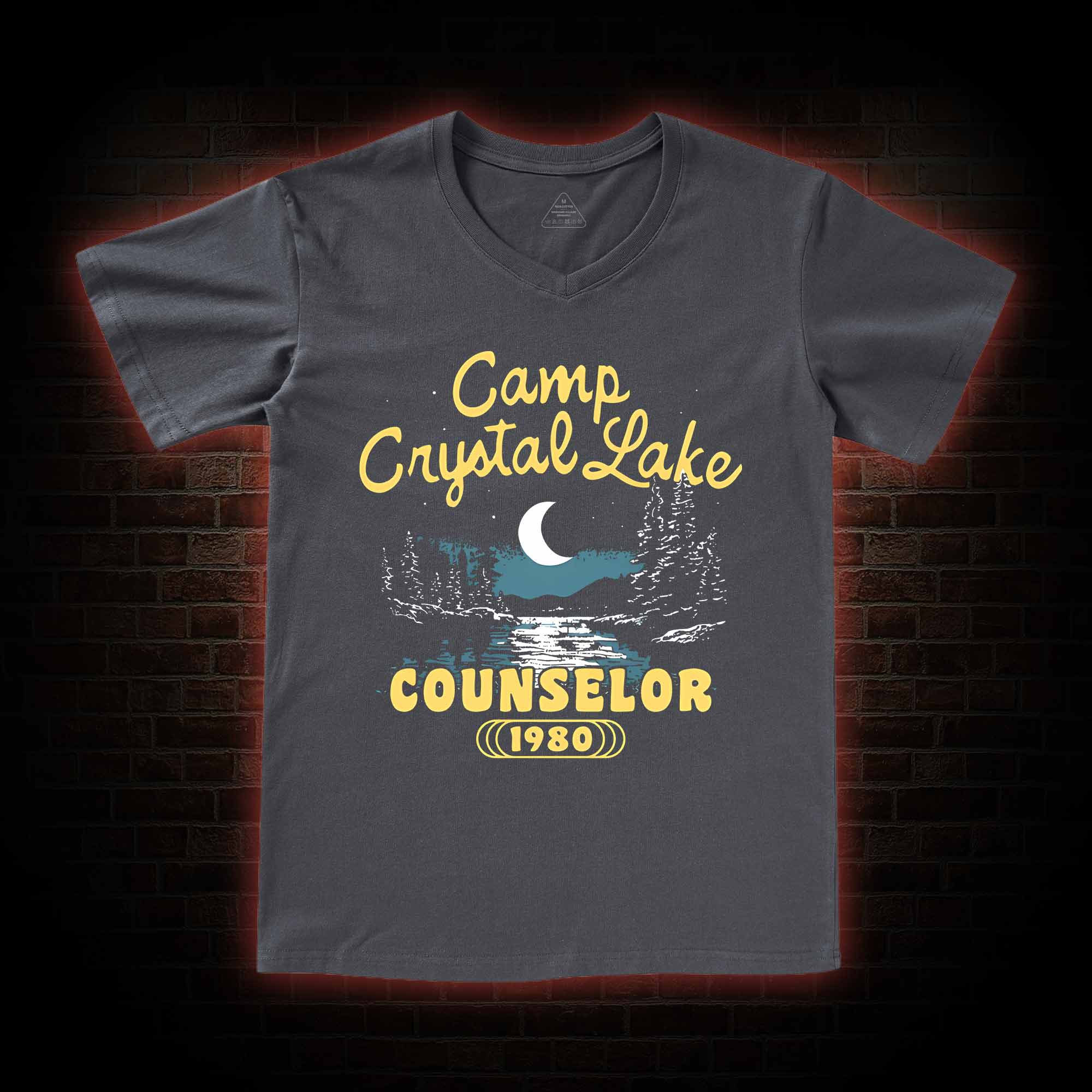 Camp Crystal Lake Counselor V-Neck Classic T-Shirt