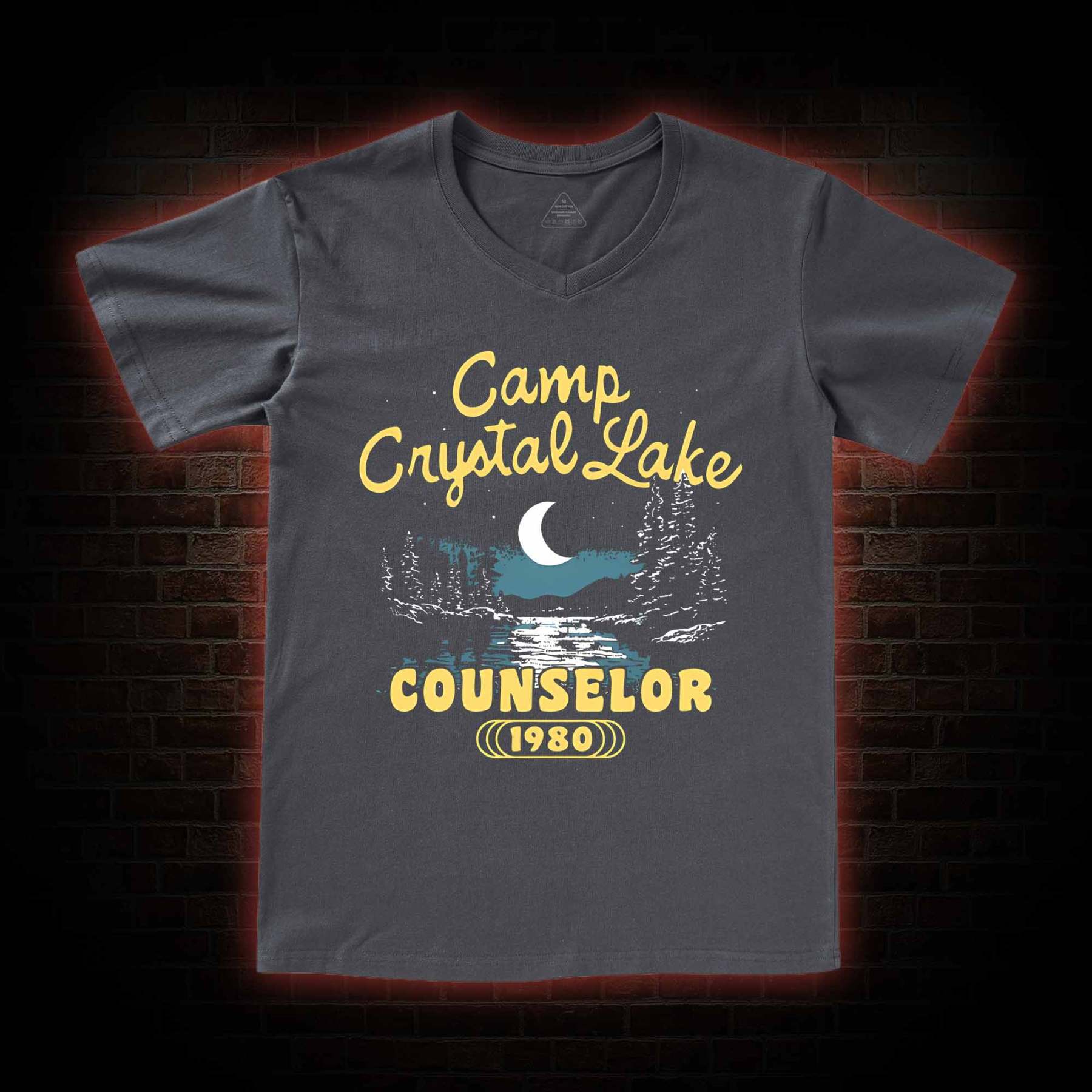 Camp Crystal Lake Counselor V-Neck Classic T-Shirt