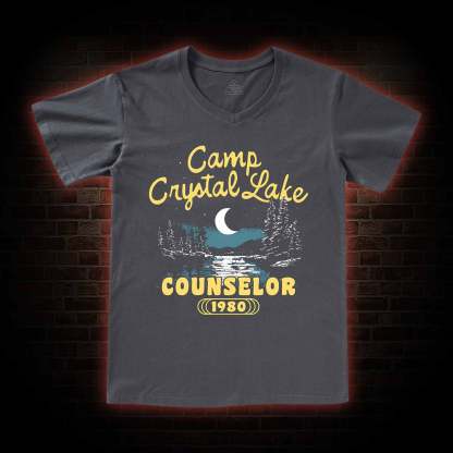 Camp Crystal Lake Counselor V-Neck Classic T-Shirt
