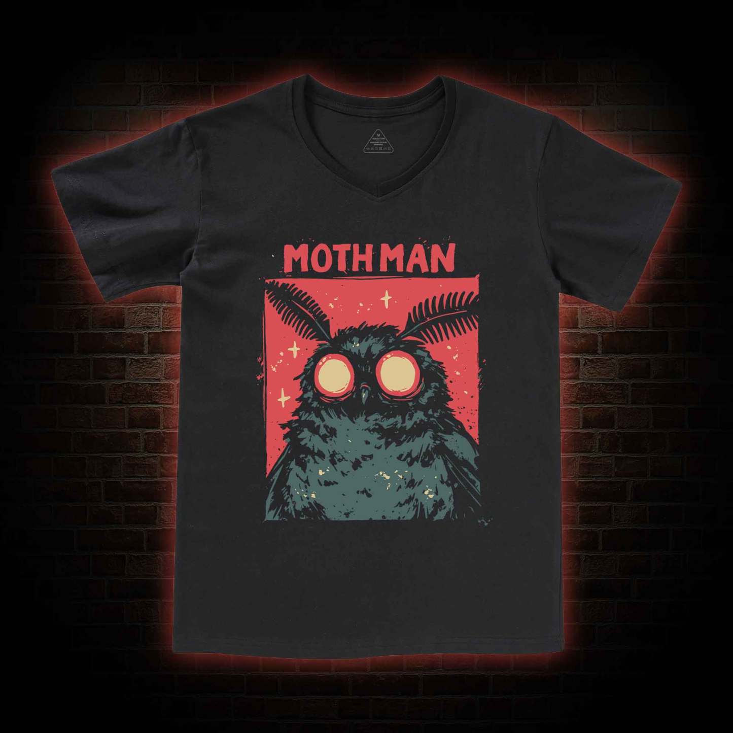 Cryptid Mothman V-Neck Classic T-Shirt