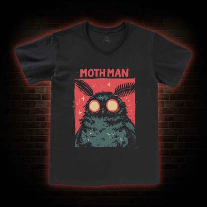 Cryptid Mothman V-Neck Classic T-Shirt