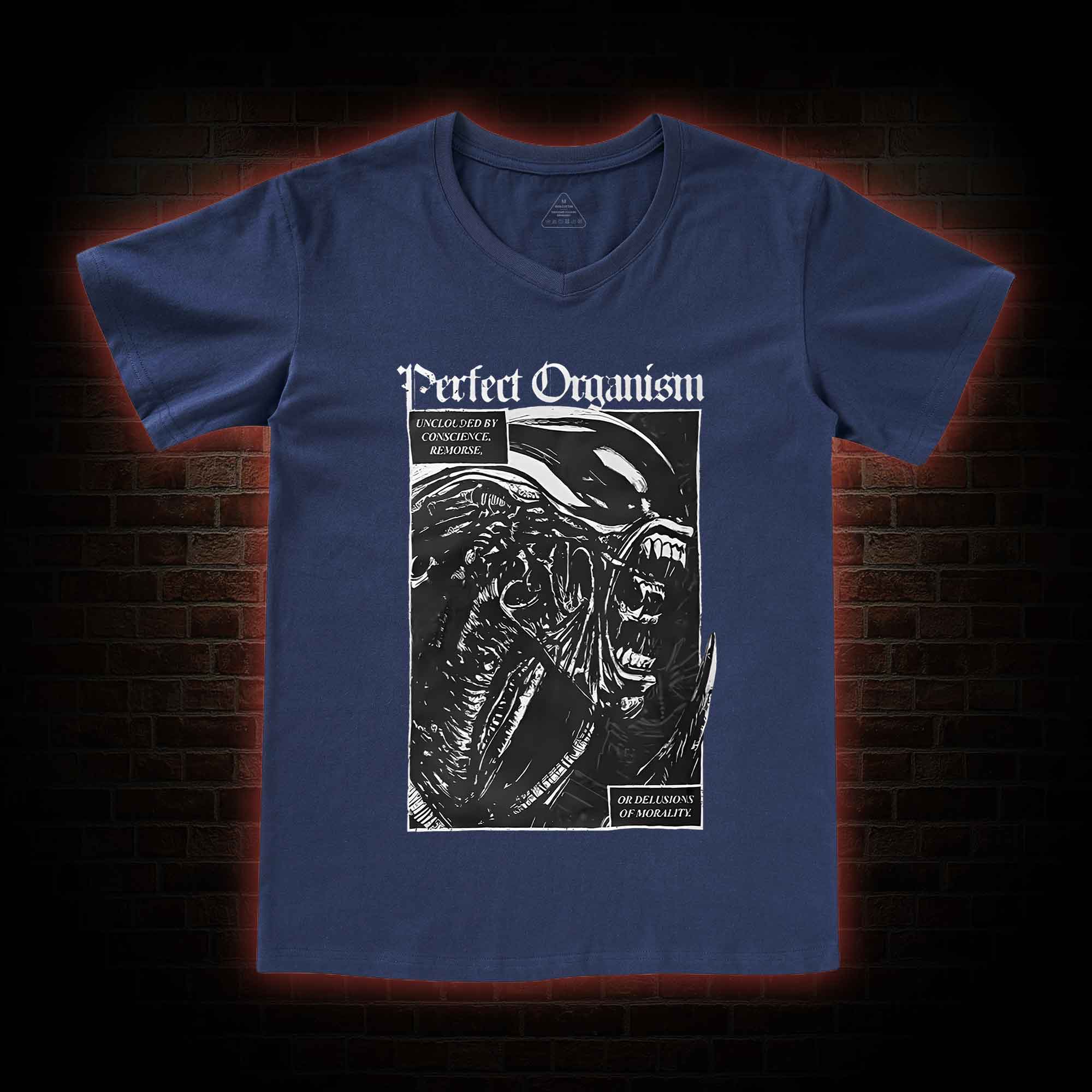 Alien Perfect Organism V-Neck Classic T-Shirt