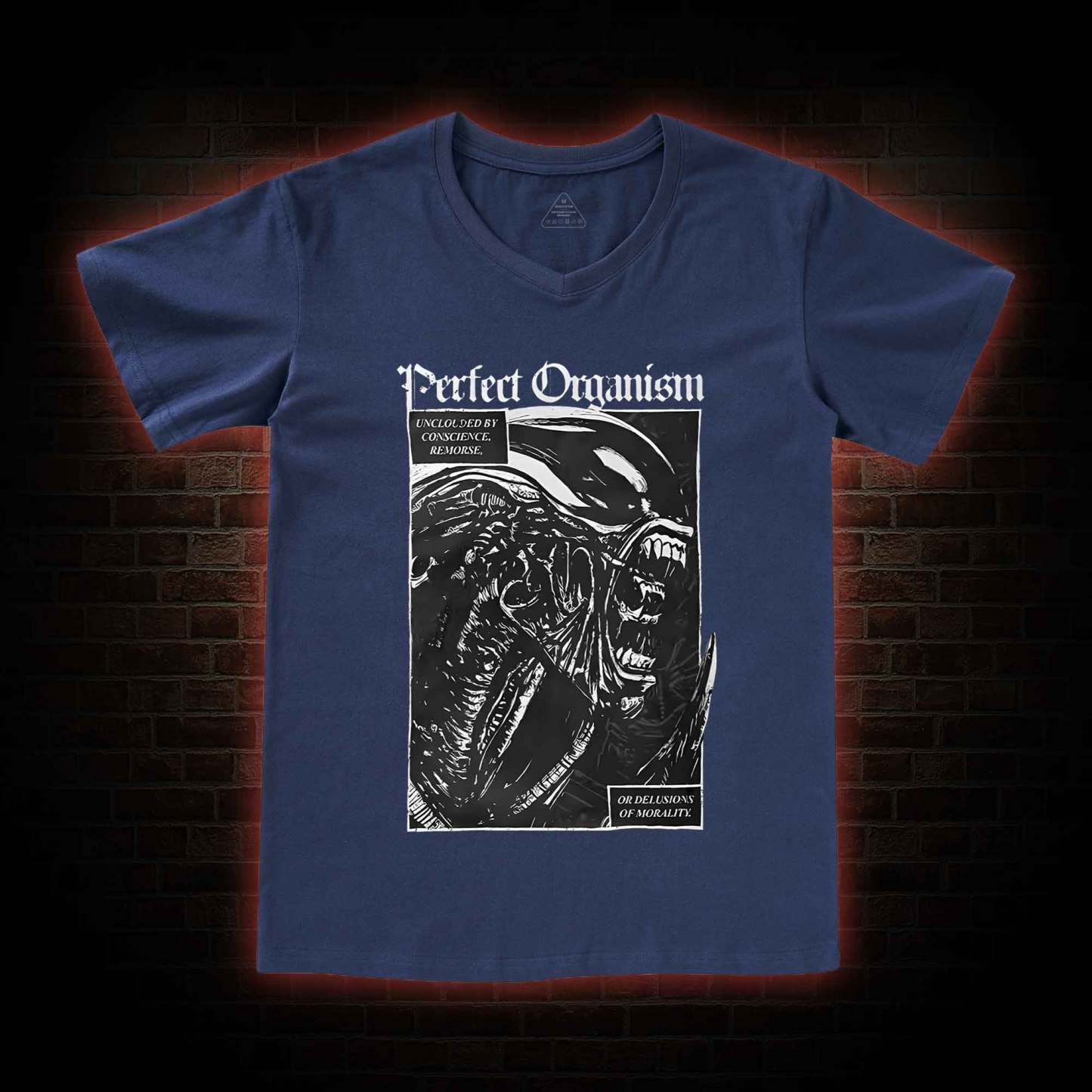 Alien Perfect Organism V-Neck Classic T-Shirt