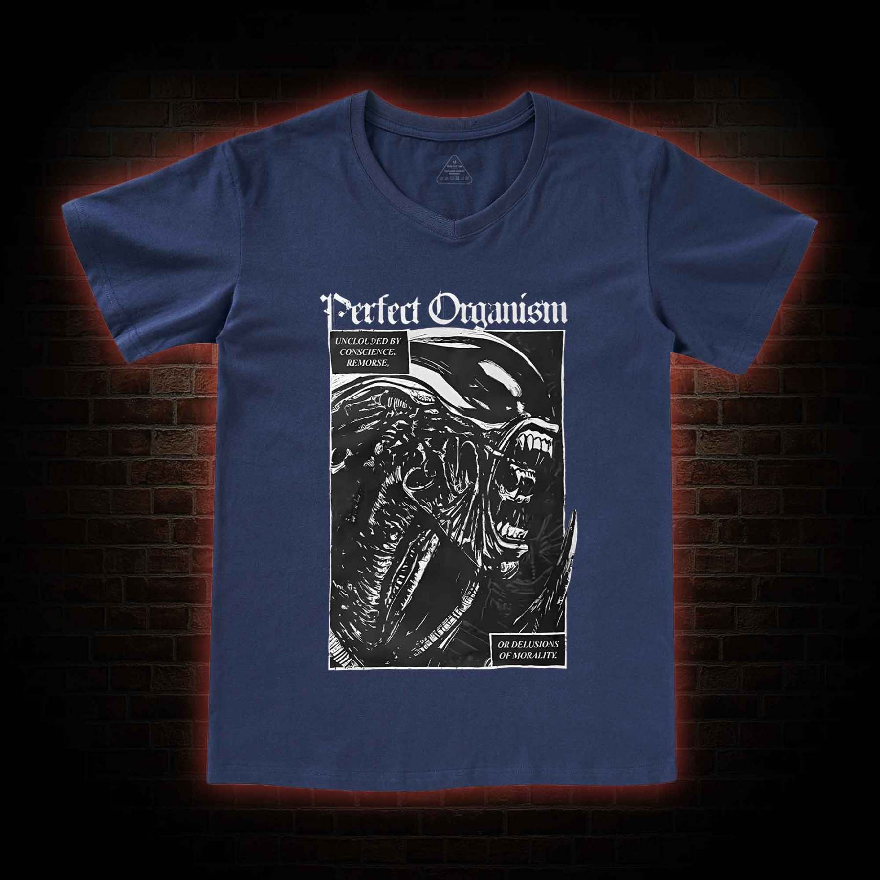 Alien Perfect Organism V-Neck Classic T-Shirt