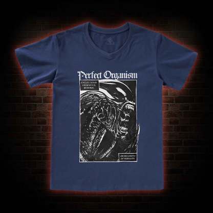 Alien Perfect Organism V-Neck Classic T-Shirt