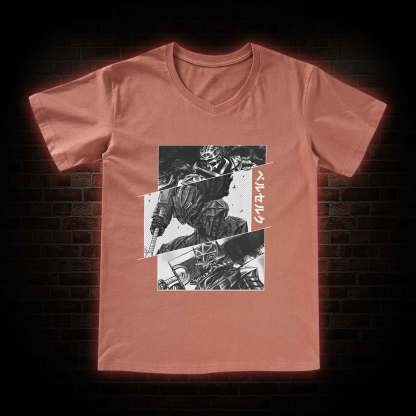 Black Swordsman V-Neck Classic T-Shirt