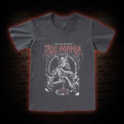 True Horror V-Neck Classic T-Shirt