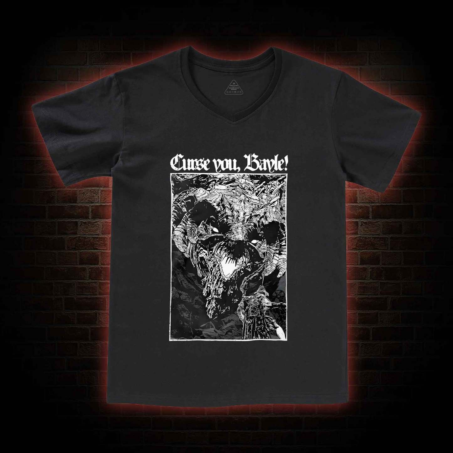 Curse You Bayle! V-Neck Classic T-Shirt