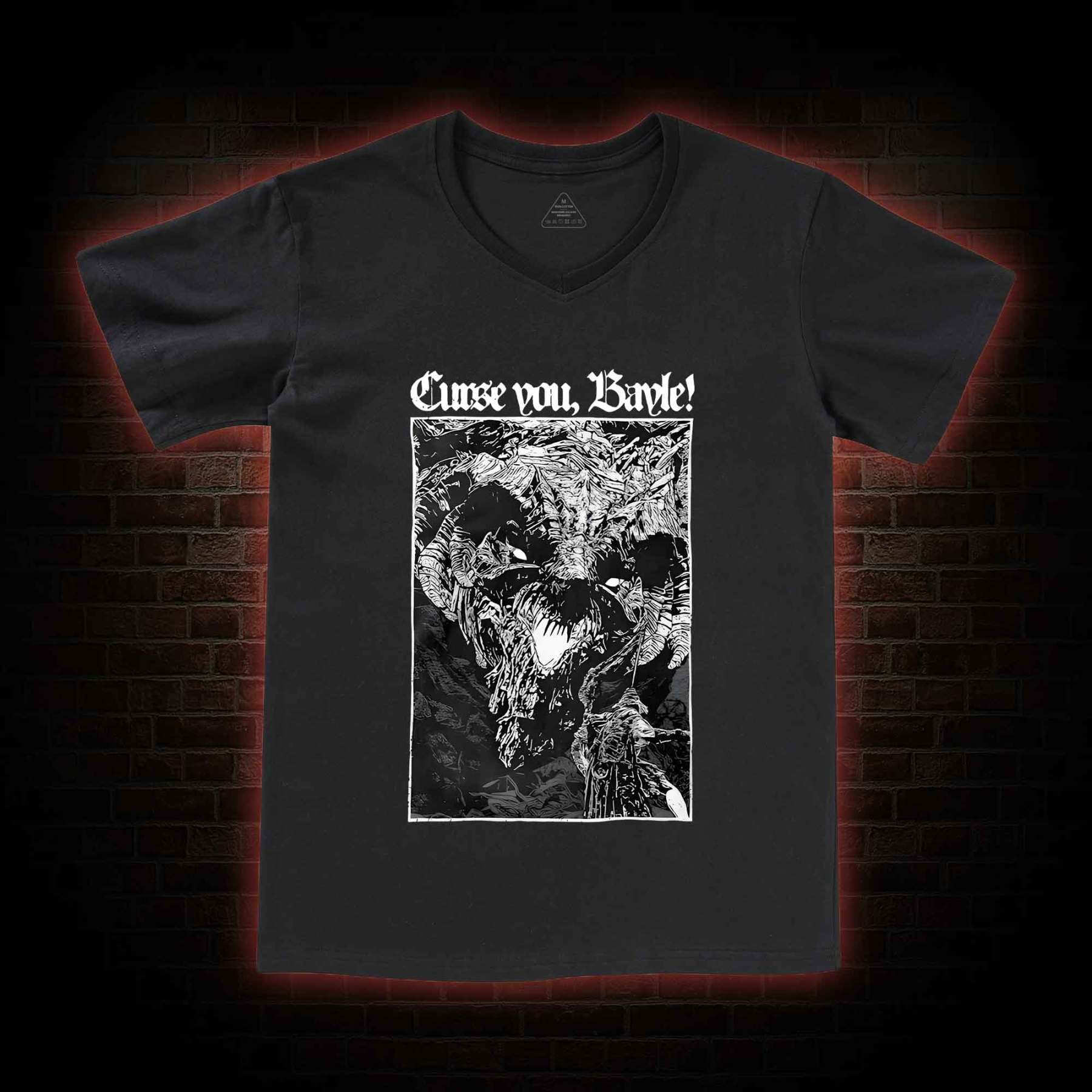 Curse You Bayle! V-Neck Classic T-Shirt