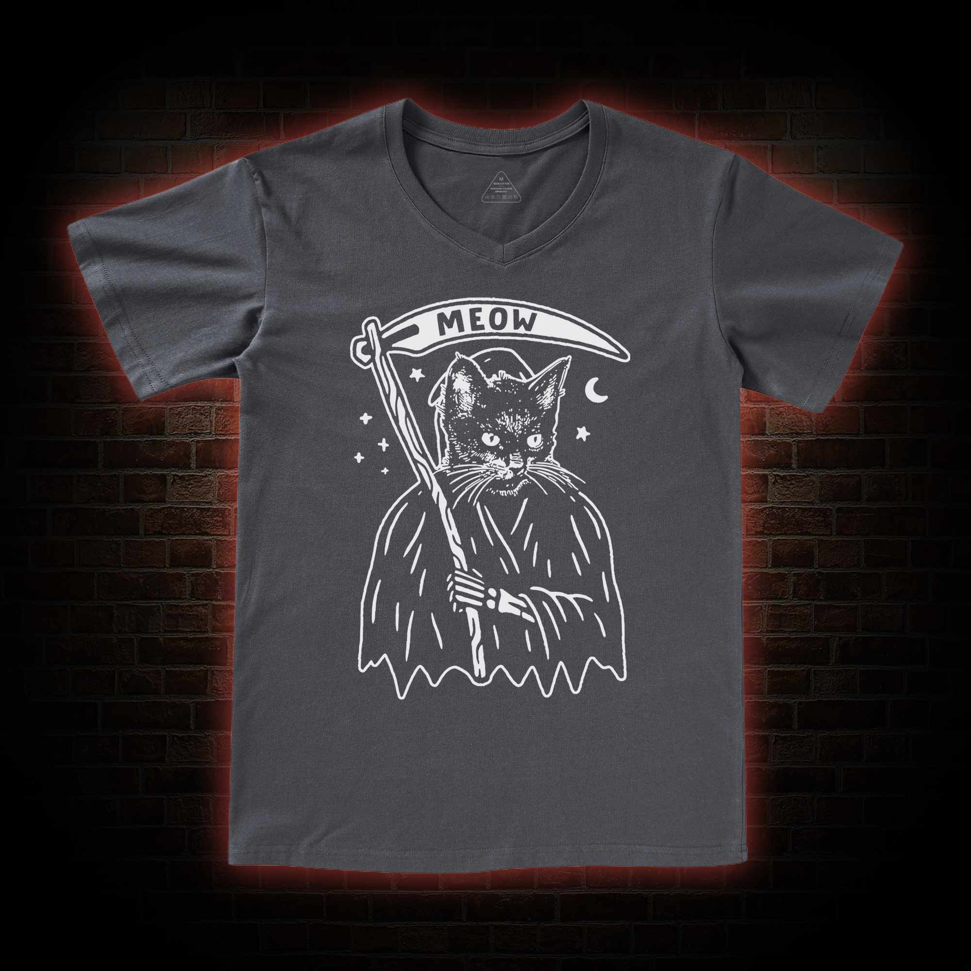 Death Meow V-Neck Classic T-Shirt