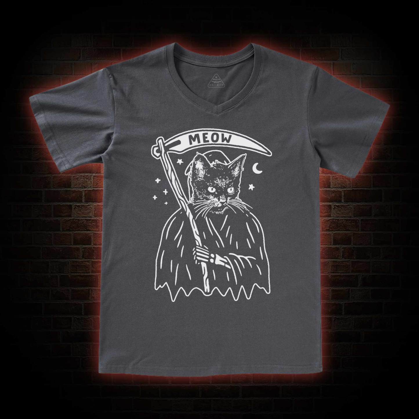 Death Meow V-Neck Classic T-Shirt