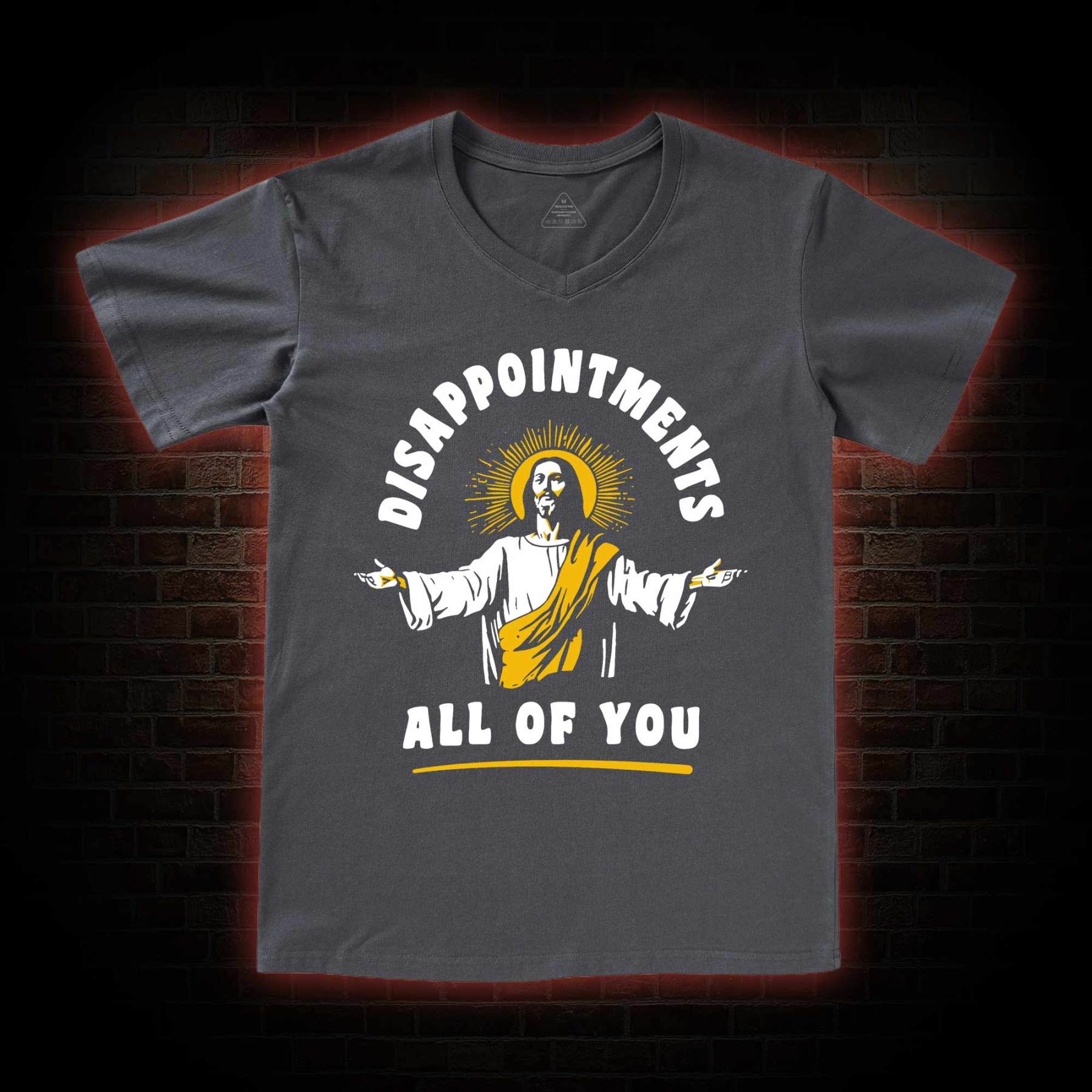 Disappointments All Of You V-Neck Classic T-Shirt
