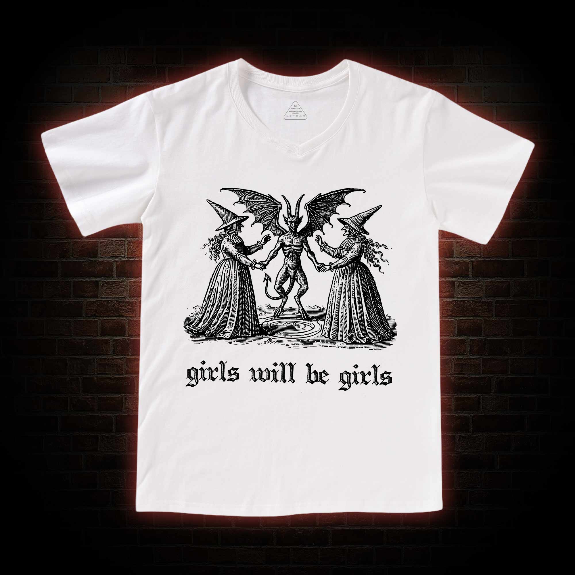 Girls Will Be Girls I V-Neck Classic T-Shirt