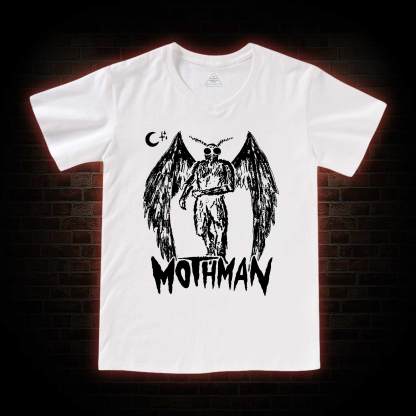 Mothman V-Neck Classic T-Shirt